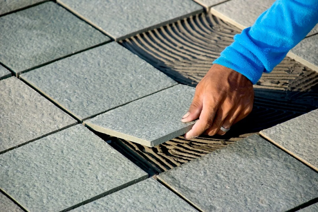 concrete tile