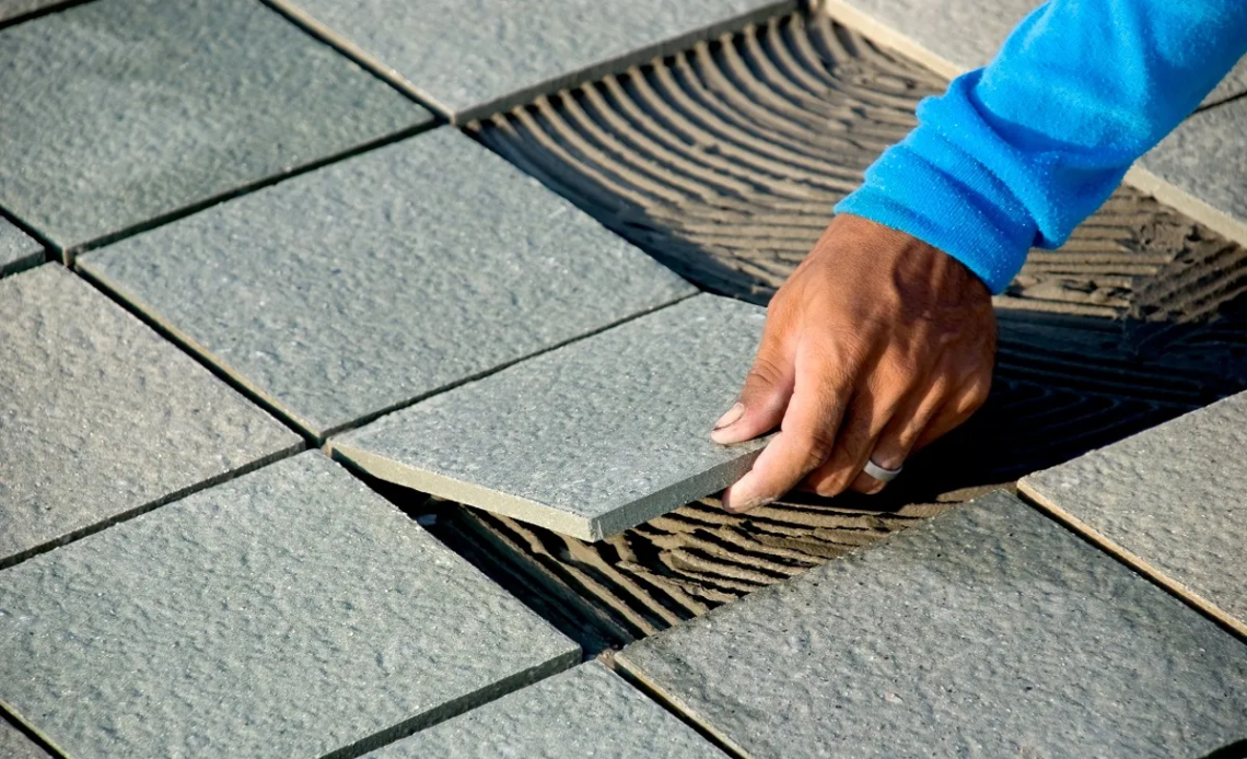 concrete tile