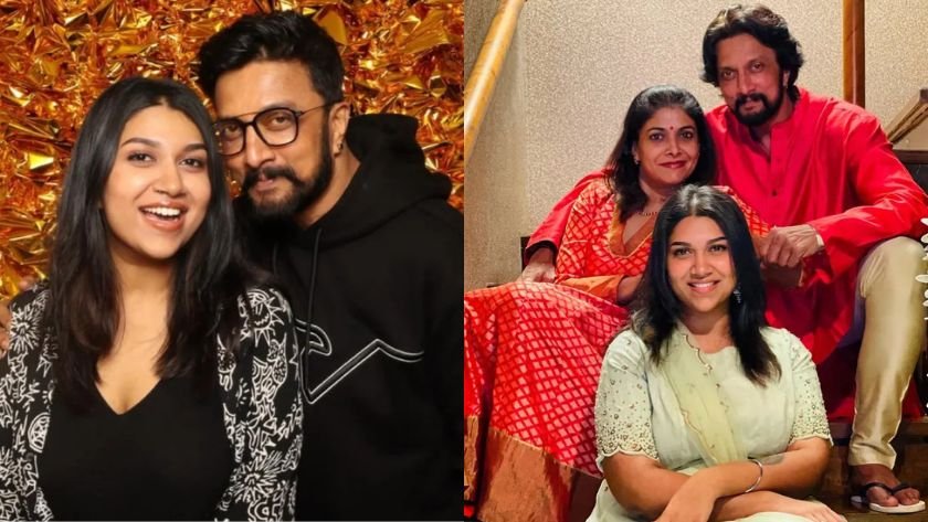 sanvi sudeep family