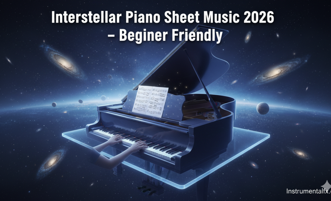 Interstellar Piano Sheet Music 2026 – Beginner Friendly