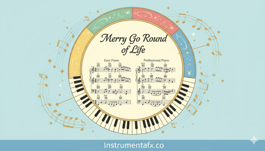 Merry Go Round of Life Sheet Music Easy & Pro 2026