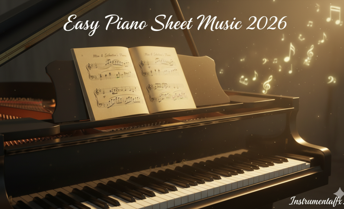 Mia and Sebastian's Theme Piano Sheet Music Easy 2026
