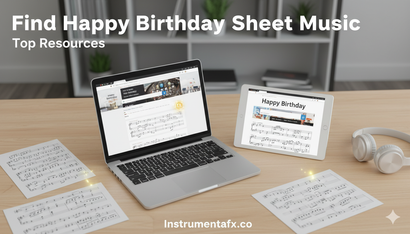 Happy Birthday Sheet Music 2026, Piano, Guitar & More