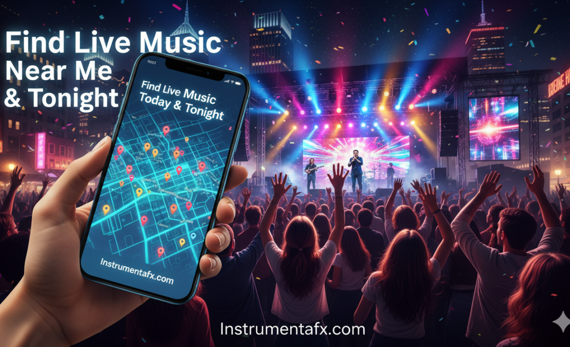 Find Live Music Near Me Today & Tonight Events 2026