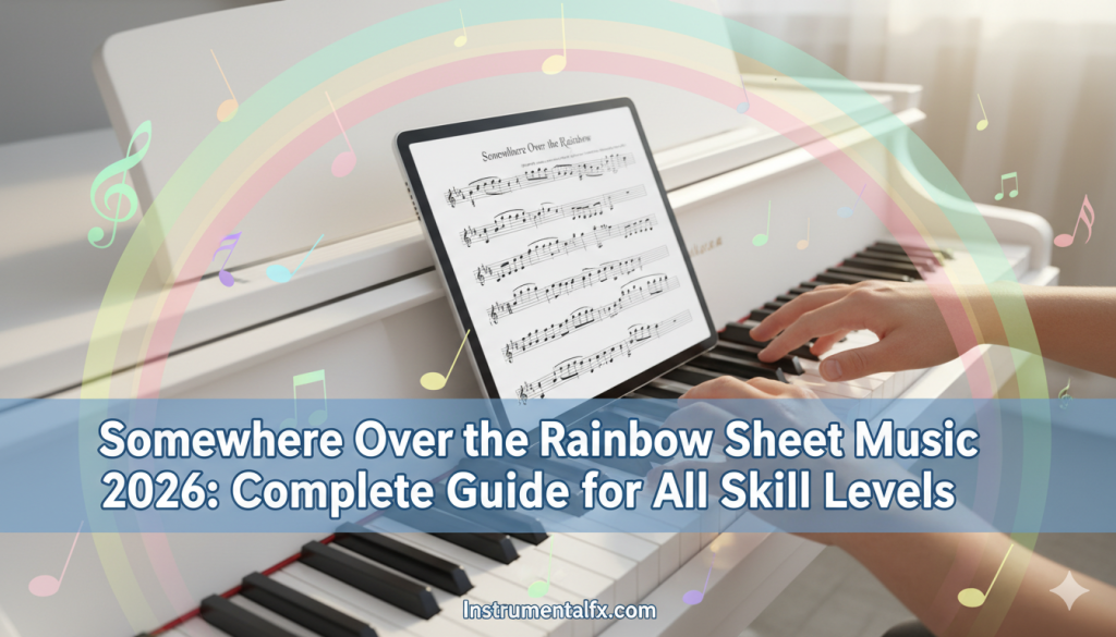 Somewhere Over the Rainbow Sheet Music 2026: Complete Guide for All Skill Levels