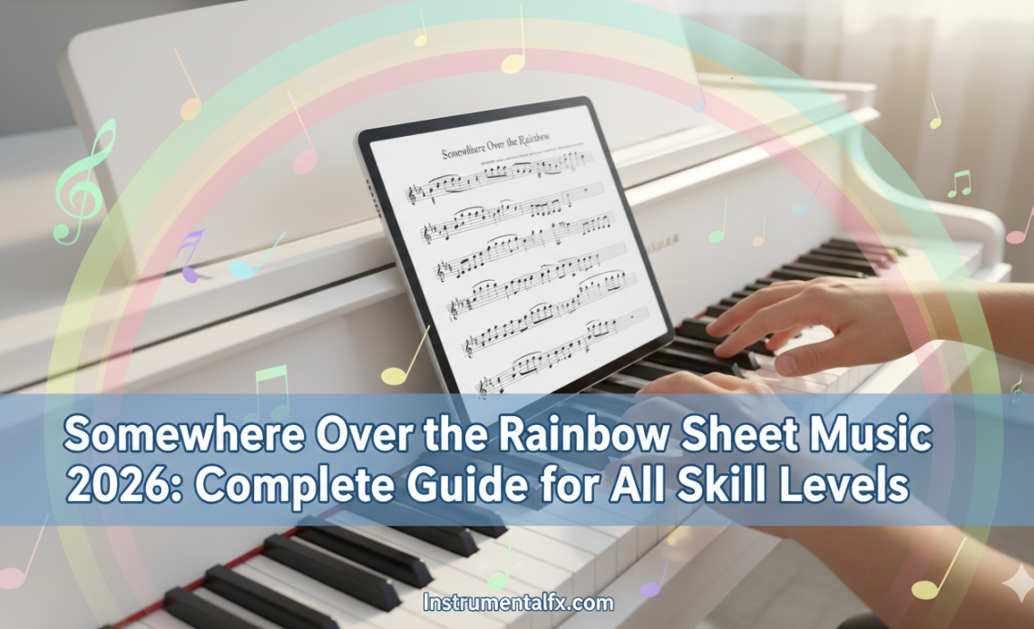 Somewhere Over the Rainbow Sheet Music 2026: Complete Guide for All Skill Levels