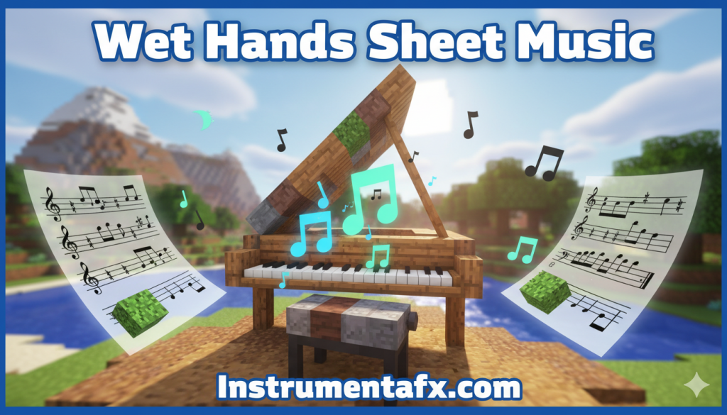Wet Hands Sheet Music – Play Minecraft's Hit Tune