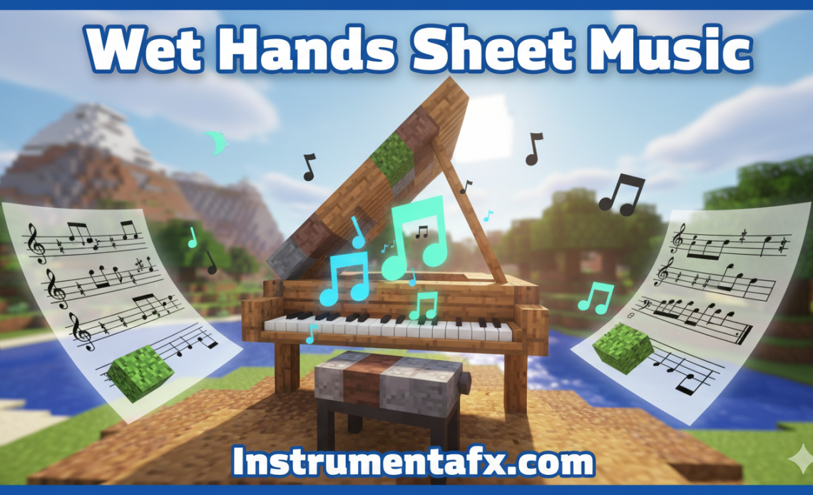 Wet Hands Sheet Music – Play Minecraft's Hit Tune
