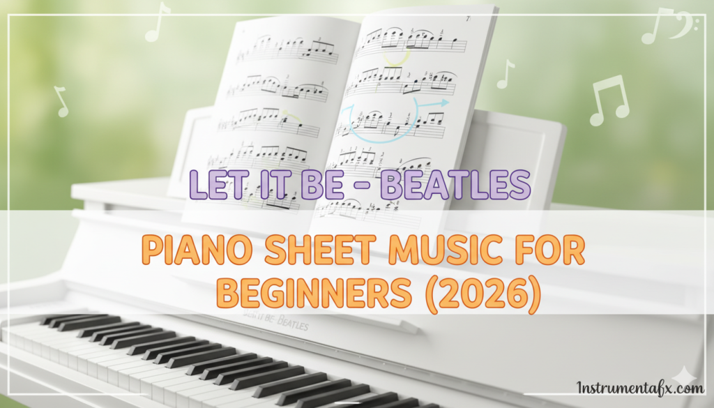 Let It Be Piano Sheet Music for Beginners (Beatles) 2026