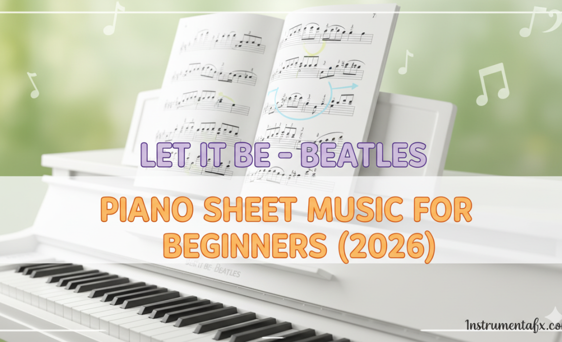 Let It Be Piano Sheet Music for Beginners (Beatles) 2026