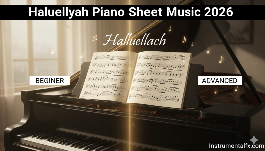 Hallelujah Piano Sheet Music – Beginner & Advanced 2026