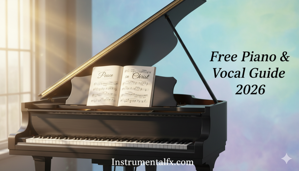 Peace in Christ Sheet Music (Piano & Vocal) Free Guide 2026