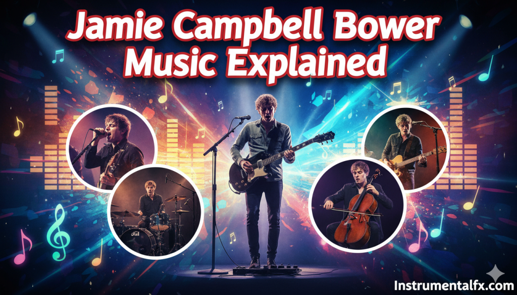 Jamie Campbell Bower Music – Solo & Band Tracks Explained 2026