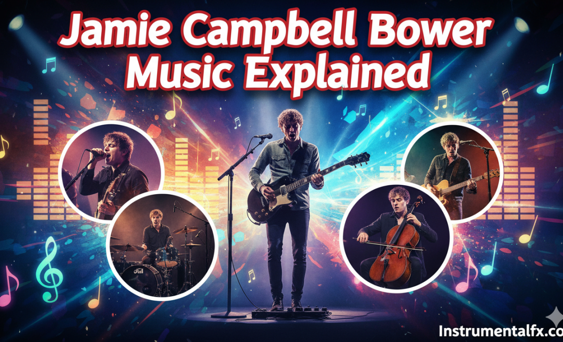 Jamie Campbell Bower Music – Solo & Band Tracks Explained 2026