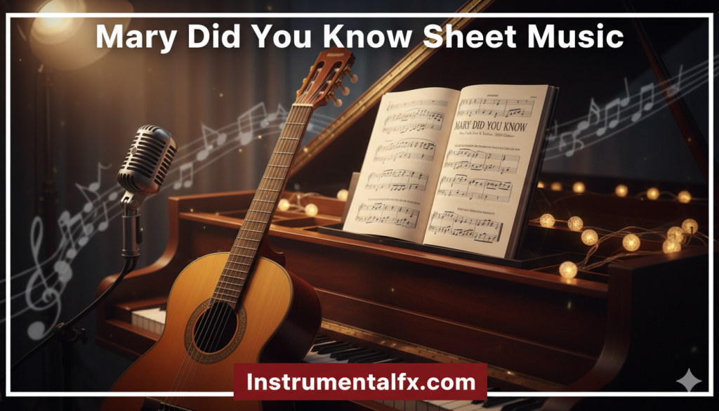 Mary Did You Know Sheet Music (Piano, Guitar & Voice) 2026