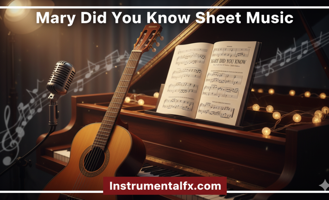 Mary Did You Know Sheet Music (Piano, Guitar & Voice) 2026