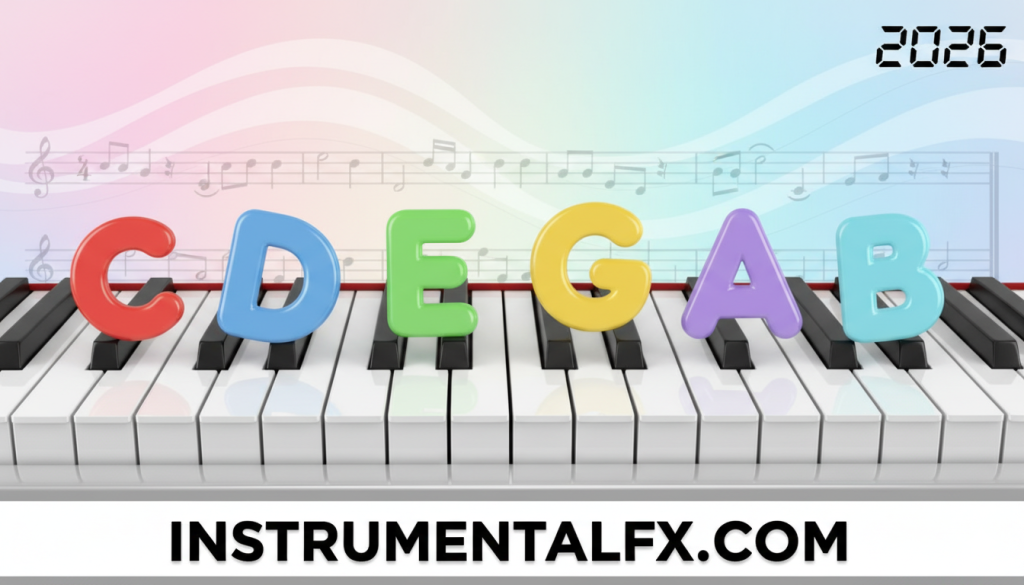 Easy Piano Sheet Music with Letters for Beginners 2026