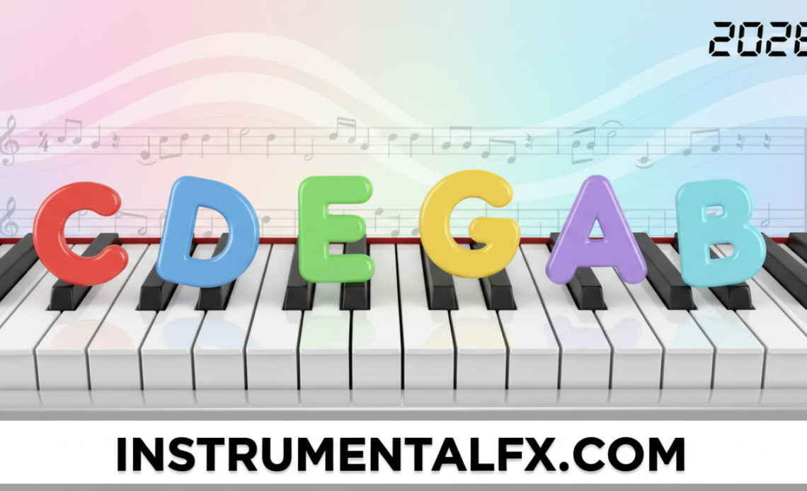 Easy Piano Sheet Music with Letters for Beginners 2026