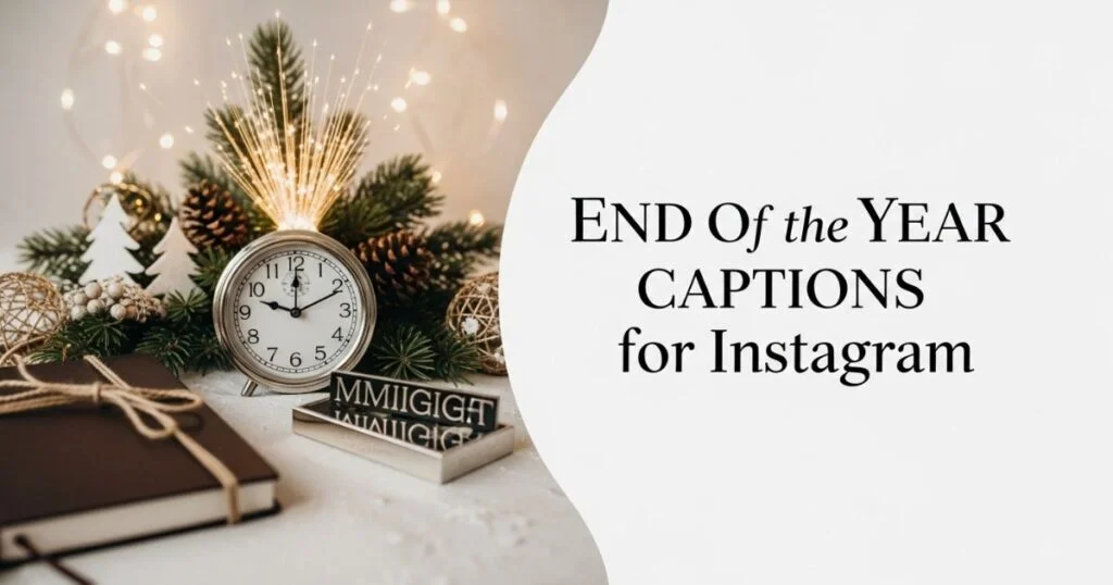 Year End Captions for Instagram: 300+ Best Quotes & Lines 2026