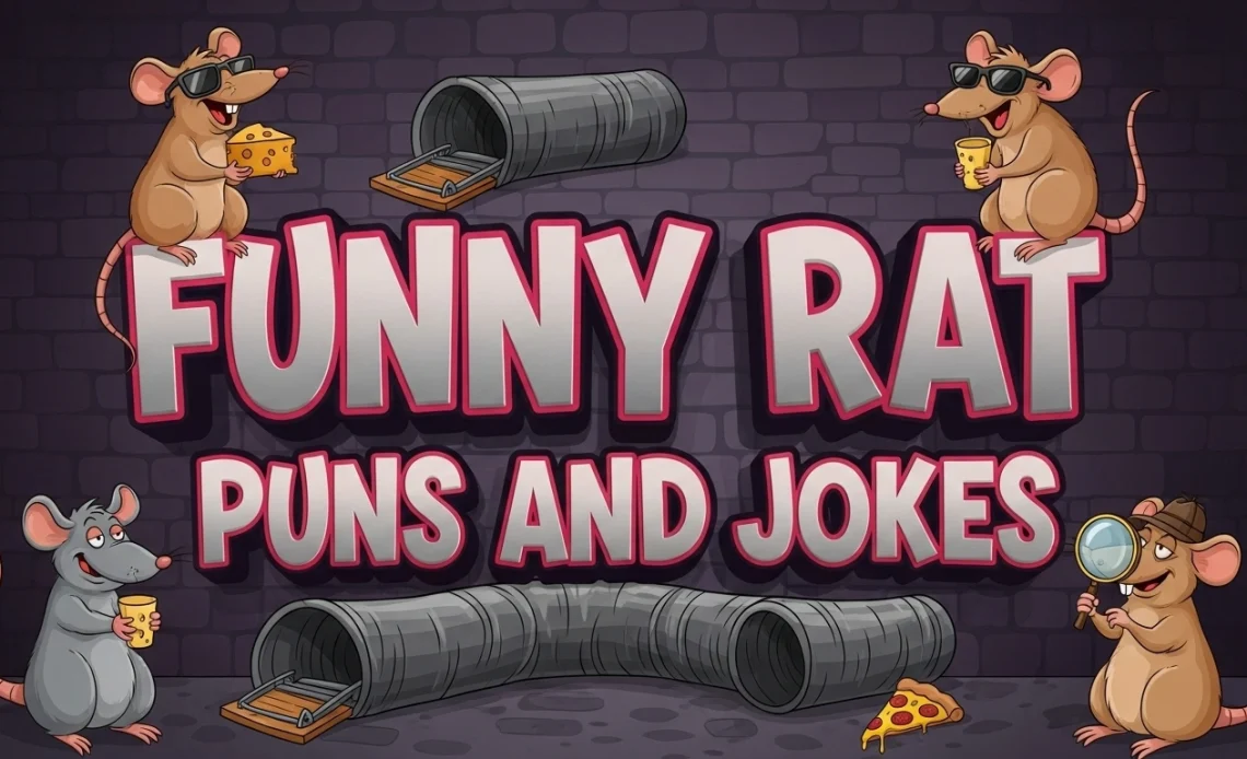 Best 190+ Funny Rat Jokes and Cheesy Puns 2026