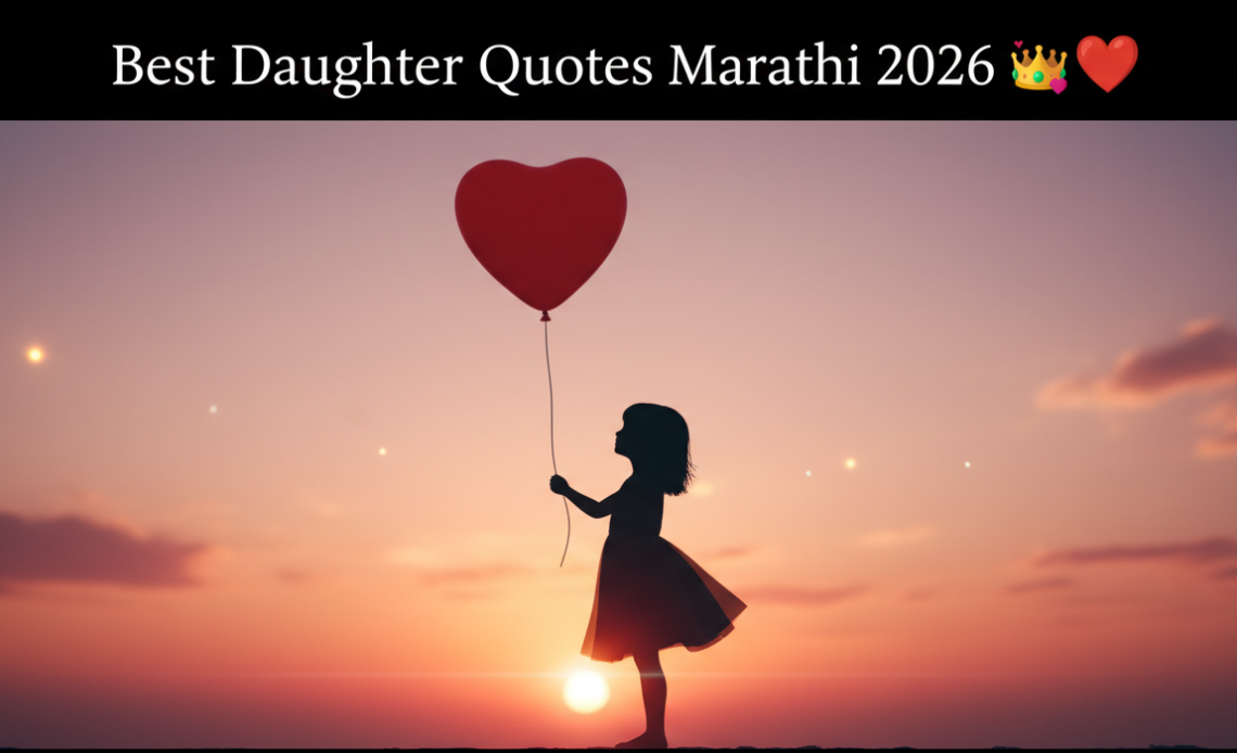 Best 100+ Cute Princess Daughter Quotes in Marathi 2026