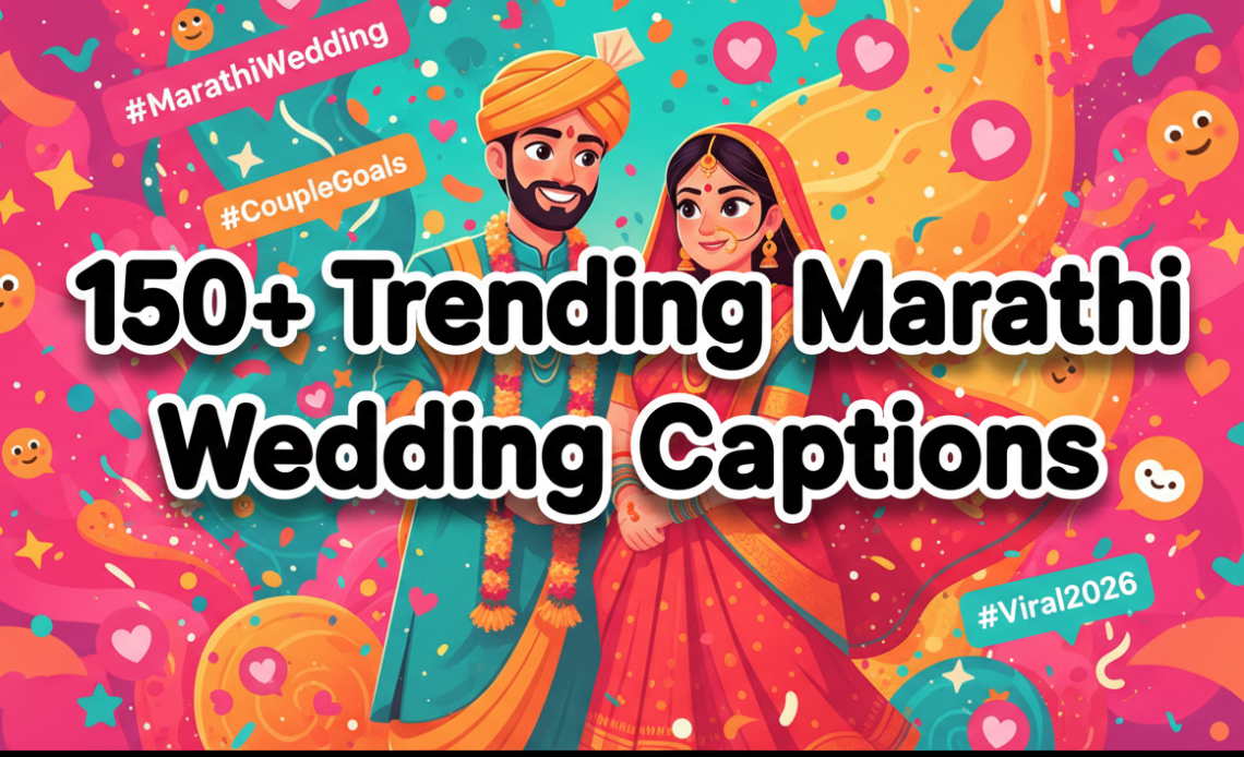 Best 150+ Marathi Wedding Captions for Instagram Posts 2026