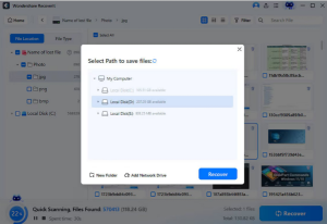 recover lost media via recoverit
