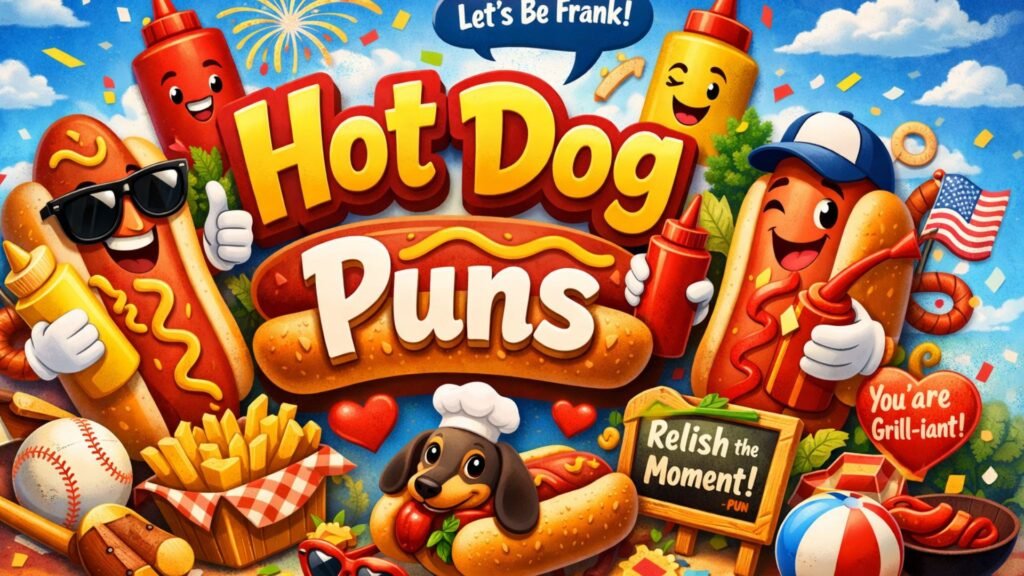Best 200+ Cute Hot Dog Puns for Instagram Captions 2026