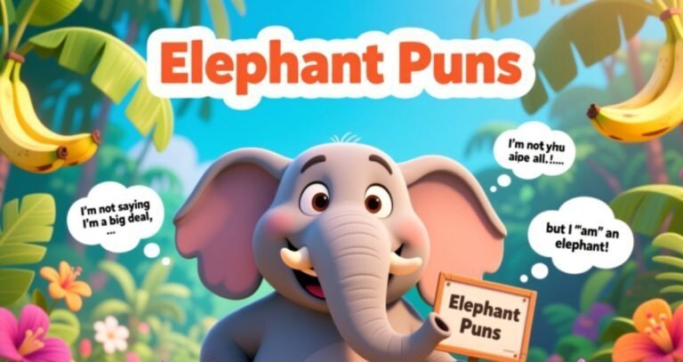 Best 400+ Elephant Puns to Make You Trumpet Laugh 2026
