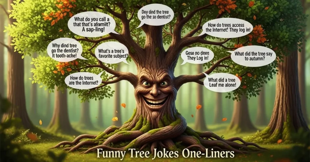 Best 360+ Funny Tree Puns One Liners That Are Tree-mendous 2026