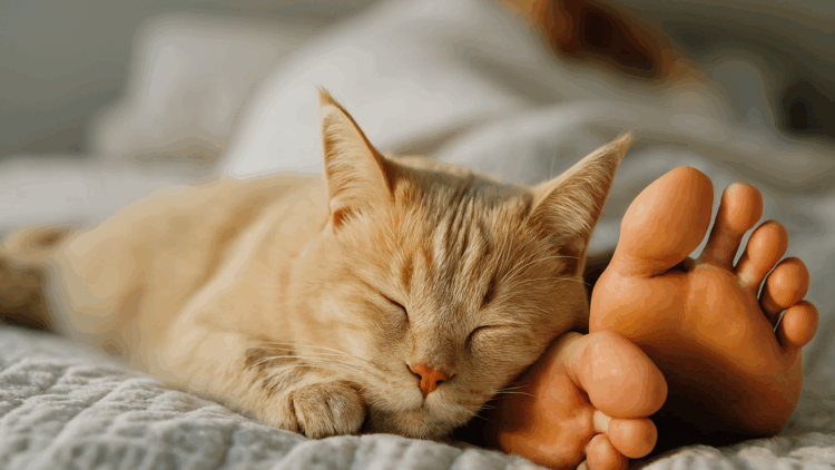 Why Does My Cat Sleep by My Feet? Surprising Facts 2026